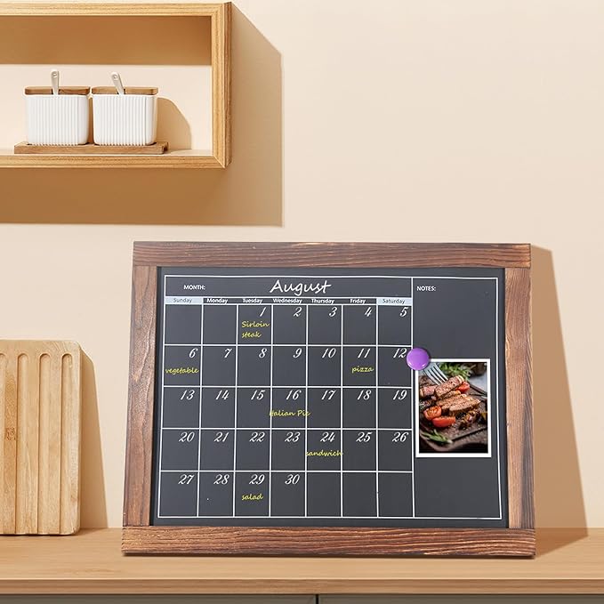 KOOLDE Chalkboard Calendar Magnetic Board Monthly Planning Board - Image 6