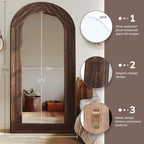 ZHUNFA Arched Full Length Mirror - Image 2