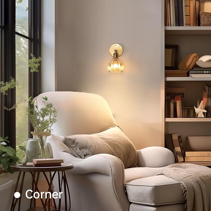 Shenmoyl Battery Operated Vintage Wall Sconces - Image 9