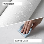 Grasscloth Textured Wallpaper White Peel and Stick 24inX393in Fabric Wall Paper - Image 5