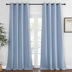 NICETOWN Bedroom Curtain Room Darkening Drapery 102 inches Length by NICETOWN