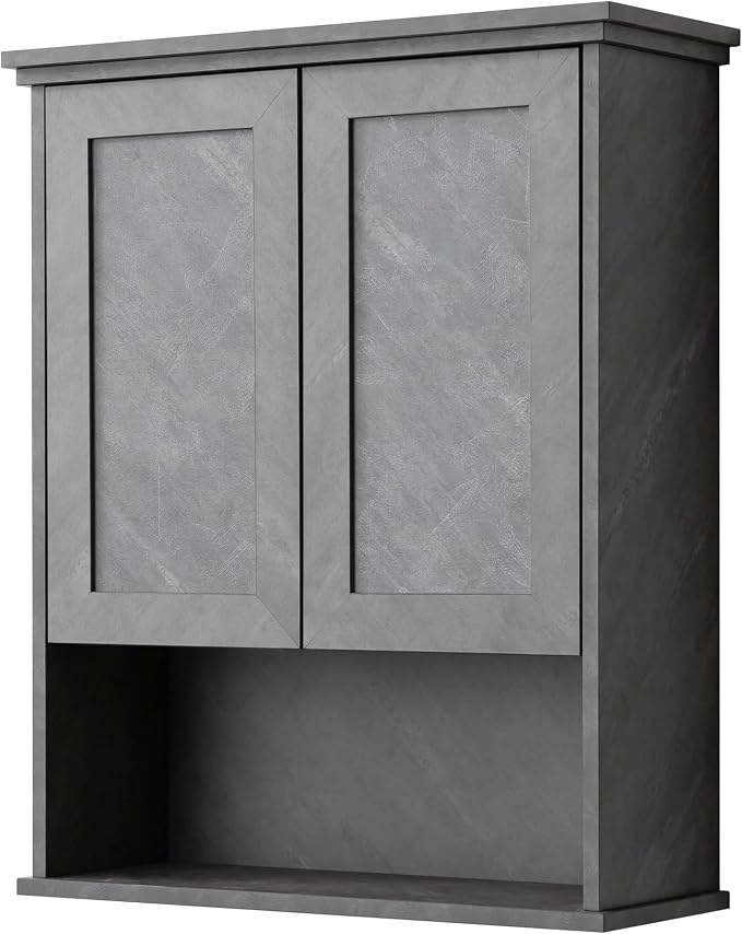VANIRROR Bathroom Wall Cabinet Over Toilet Storage Cabinets 25x30 in Above - Image 9