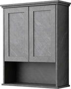 VANIRROR Bathroom Wall Cabinet Over Toilet Storage Cabinets 25x30 in Above - Image 9