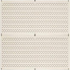 Wall Control Pegboard Rack Horizontal Metal Pegboard Garage Tool Storage Pack by Wall+Control