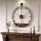 Large Wall Clock 30 Inch, Modern Farmhouse Wall Clock Battery Operated - Image 2