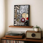 Fashion Cheetah Wall Art Set of 3 Leopard Wall Decor Pictures Lucky 8 Ball - Image 7