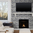 Commomy 10 Pcs 3D Faux Stone 3D Wall Panels 11.8'' x 11.8'' Ultralight PVC - Image 2