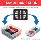 Akro-Mils 16-Drawer Plastic Drawer Storage Cabinet - Image 5