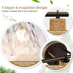 MOKATNG Bathroom Light Fixtures, 3-Light Coastal Vanity Lights - Image 4