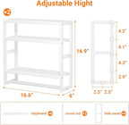 Towel Rack Bathroom Storage Shelves Over The Toilet - Image 7