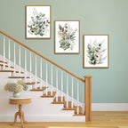 Bwodke Botanical Wall Art Plant Floral Watercolor Poster Canvas Prints Set of 3 - Image 7