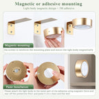 2-Pack Picture Light Battery Operated Painting Lights, 13 Color RGB Magnetic - Image 3
