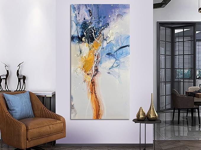 Ardemy Large Abstract Wall Art 58"x29" - Image 3