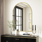 VooBang Arched Wall Mirror, 30 x 38 inch Arch Bathroom Mirror, Wall Mounted - Image 2