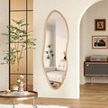 Irregular Full Length Mirror, Large Asymmetrical Wall Mirrors by TheiaMo