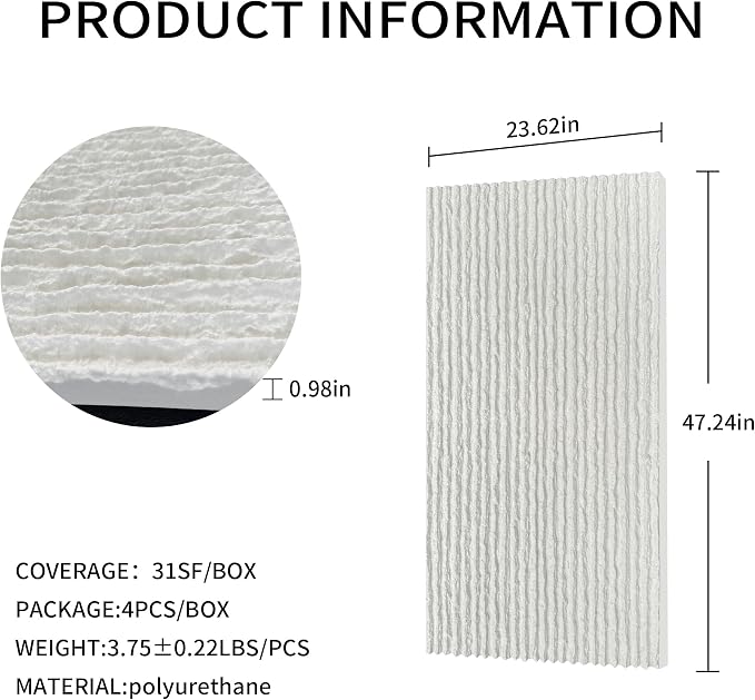 3D Faux Stone Wall Panels, Lightweight & Waterproof Accent Marble Flowing Stone - Image 2