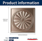 Art3dwallpanels Ceiling Tiles 12 Pack Drop Ceiling Tiles, 24 x 24 Inch High - Image 3