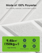 Sound Proof Foam Panels for Walls, 18 Pack Self-Adhesive Acoustic Panels - Image 5