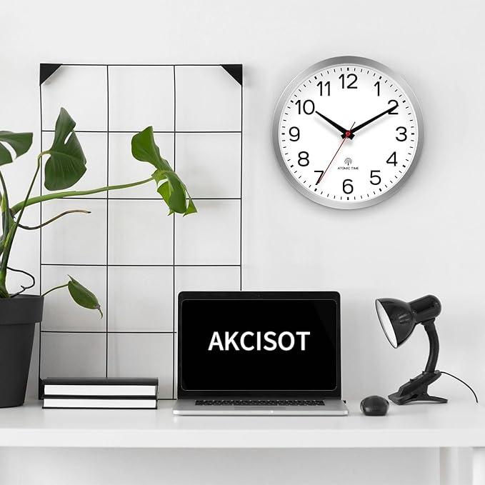 AKCISOT Atomic Wall Clock 12 Inch Clocks - Image 4