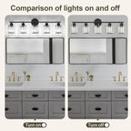 Crystal Bathroom Light Fixtures, Bathroom Lighting Fixtures Over Mirror - Image 7