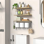 Floating Bathroom Shelves Wall Mounted - Image 2