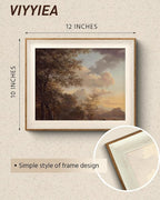 VIYYIEA Framed Wall Art for Living Room, Natural Canvas Prints, Vintage Home - Image 2