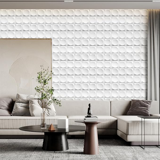 Heikki 30 Pack 3D Wall Panel for Interior Wall Décor, PVC Flower Textured Wall - Image 6