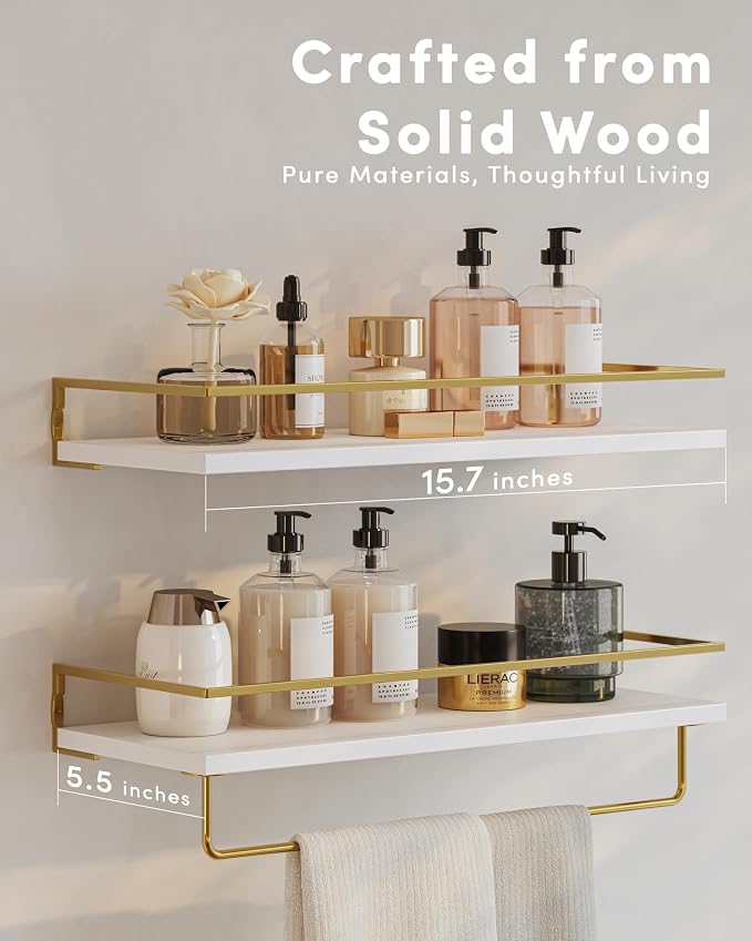 Onlysky Bathoom Shelves, Floaiting Shelves - Image 2