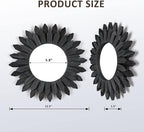 Honiway Boho Wall Decor Mirrors - Image 5