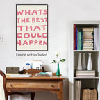 Yaasilinage Daily Reminder Positive Canvas Wall Art, Positive Affirmations Wall - Image 8