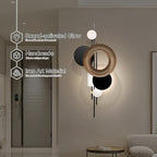 HEBOIX Large 3D Wall Art with Led Lights Luminescence，Metal Wall Art - Image 2