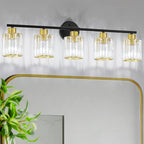 Crystal Bathroom Light Fixtures, Bathroom Lighting Fixtures Over Mirror by Kvhiiw
