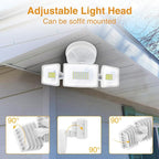 Onforu 75W Flood Lights Outdoor, 7000LM Brightness Security Lights Switch - Image 6