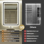 24x36 Inch LED Bathroom Mirror - Image 3