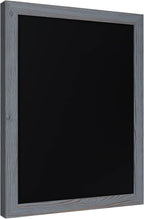 Rustic Grey Magnetic Wall Chalkboard, Large Size 18" x 24", Framed Chalkboard - Image 9