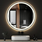 Sweetcrispy 36 Inch Round LED Bathroom Mirror - Image 7