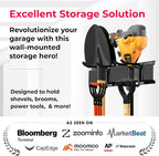 TIDYME Garage Wall Organizer | 64" Heavy-Duty Tool Storage Rack | Adjustable - Image 2