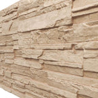 EverStone Cascade Faux Stone Panel, 48 5/8"W x 24 3/4"H x 1 1/4"D, Ocean Floor - Image 7