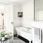 Ismoon Floral Peel and Stick Wallpaper Vintage Beige Contact Paper Boho - Image 9