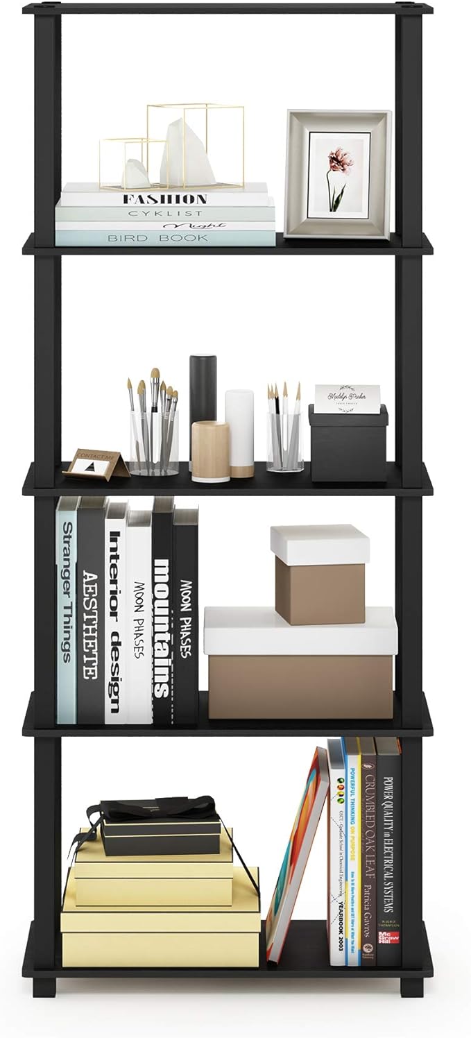 Furinno Turn-N-Tube 5-Tier Multipurpose Shelf / Display Rack / Storage Shelf / - Image 4
