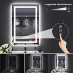 LOAAO 24"X36" LED Bathroom Mirror - Image 4