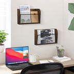 YINMIT 2 Packs Wall File Organizer-Holder, Hanging File Organizer, Wall Mounted - Image 2