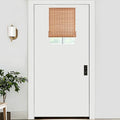 LazBlinds No Tools No Drill Bamboo Roller Shades, Cordless Bamboo Blinds by LazBlinds