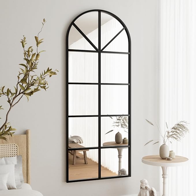 Floor Full Length Mirror, Oversize Wall Full Body Mirrors, No Stand - Image 2