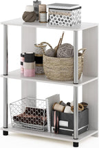Furinno Jaya Simple Design 3-Tier Bookcase / Bookshelf / Display Rack by Furinno-FitsYourSpaceFitsYourBudget