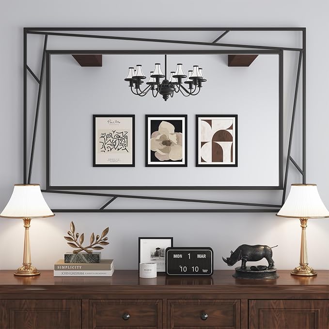 Rectangular Wall Mirror, Hang Horizontally or Vertically - Image 3
