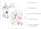 HAUS AND HUES Bouquet Set Art Print Set of 4 16x20 - Image 2