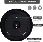 OceeK Wall Clock, Silent Non-Ticking, Modern Small Wall Clocks 8 Inch, Quality - Image 7