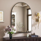 VooBang Arched Wall Mirror, 30 x 38 inch Arch Bathroom Mirror, Wall Mounted - Image 3