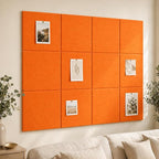 Large Cork Boards for Walls – 48" x 36" Self Adhesive Felt Wall Tiles by CreateYourIdealSpace